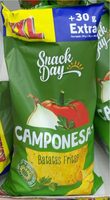 Camponesas batatas fritas