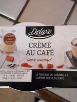 Crème au café sauce caramel