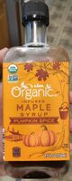 Organic Pumpkin Spiced Maple Syrup
