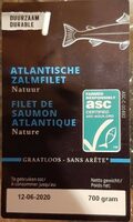 Filet de saumon Atlantique nature