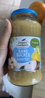 Purée de pommes sans sucres ajoutés