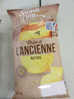Chips à l'ancienne huile tournesol