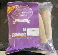 Cumberland sausages