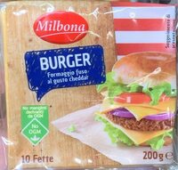 Formaggio fuso al gusto cheddar