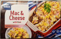 Chef Select Mac & Cheese with Ham with savoury cheese sauce