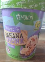 Veganes Eis Banana Chunk