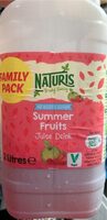 Summer fruits juice drink