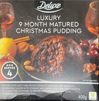 Luxury 9 month matured Christmas pudding