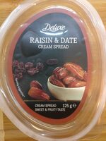 Raisin & Date Cream Spread