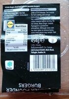 Deluxe 4 IRISH ANGUS BEEF QUARTER POUNDER BURGERS