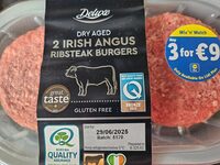 Ribsteak burgers
