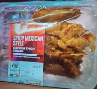 Spicy Mexican Style chicken thigh kebabs