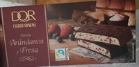 Turrón arándanos y fresa