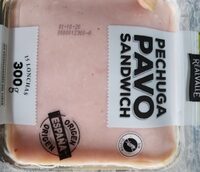 Pechuga de pavo sandwich