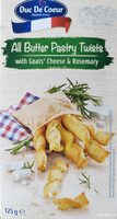 All Butter Pastry Twists