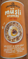 Müsli Crunchy Zimt Nuss
