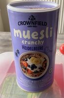 Muesli Crunchy Heidelbeere
