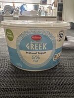 Authentic Greek Natural Yogurt 5% Fat