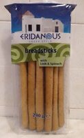 Breadsticks with Leek & Spinach