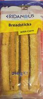 Breadsticks with corn