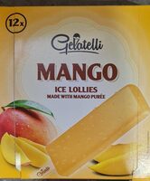 Mango ice lollies