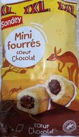 Mini fourrés cœur chocolat