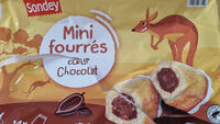 Mini fourrés cœur chocolat