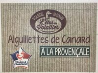 Aiguillettes de canard provencale