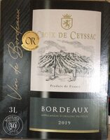 Vin rouge de bordeaux