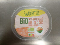 Taboulé aux fruits secs raisins et amandes