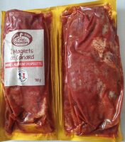2 magrets de canard (marinés au piment d'Espelette)