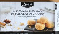 12 Macarons Au Bloc De Foie Gras De Canard