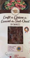 Confit de gésiers de canard du sud-ouest en émincés