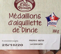 Médaillons d'aiguillette de dinde