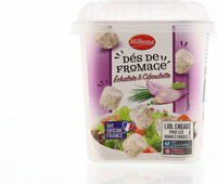 Dés de fromage Echalote et cib