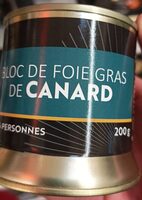 Bloc de foie gras de canard