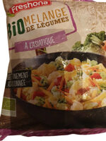Melange de légumes à l asiatique