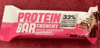 Prprotein bar crunchy white chocolate raspberry otein Bar crunchy White chocolate Raspberry