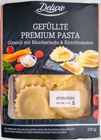 Girasoli mit Räucherlachs & Kirschtomaten
