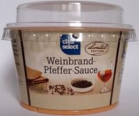 Weinbrand-Pfeffer-Sauce
