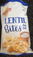 Lentil bites sea salt