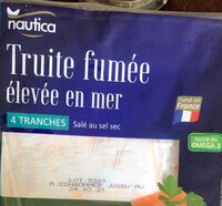 Truite fumee elevee en mer
