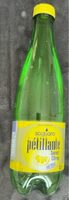 Eau pétillante citron