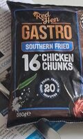 Southern fried chicken chunks