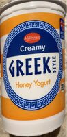 Creamy greek honey yogurt