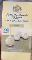 White chocolate balls