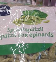Spätzli Épinards