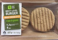 Next level burger chicken style
