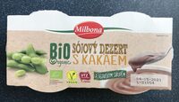 BIO sójový dezert s kakaem a agávovým sirupem