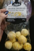 Orange truffles